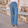 Oaklee Denim Pants. Petite